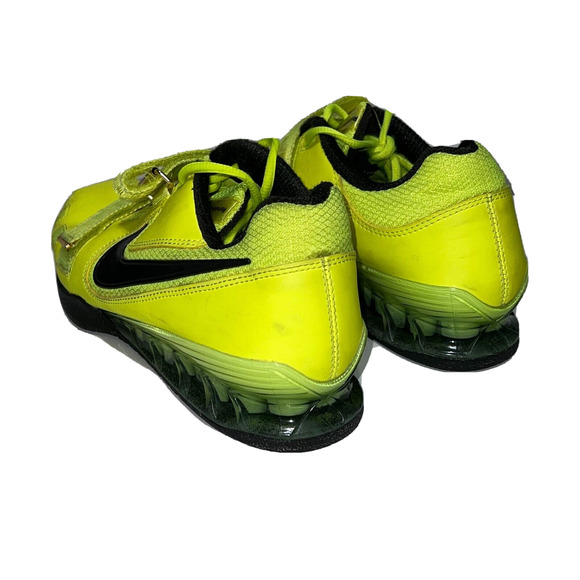Nike Romaleos 2 Weightlifting Shoes Mens Size 11 Volt Green Black 476927-730 main image 5